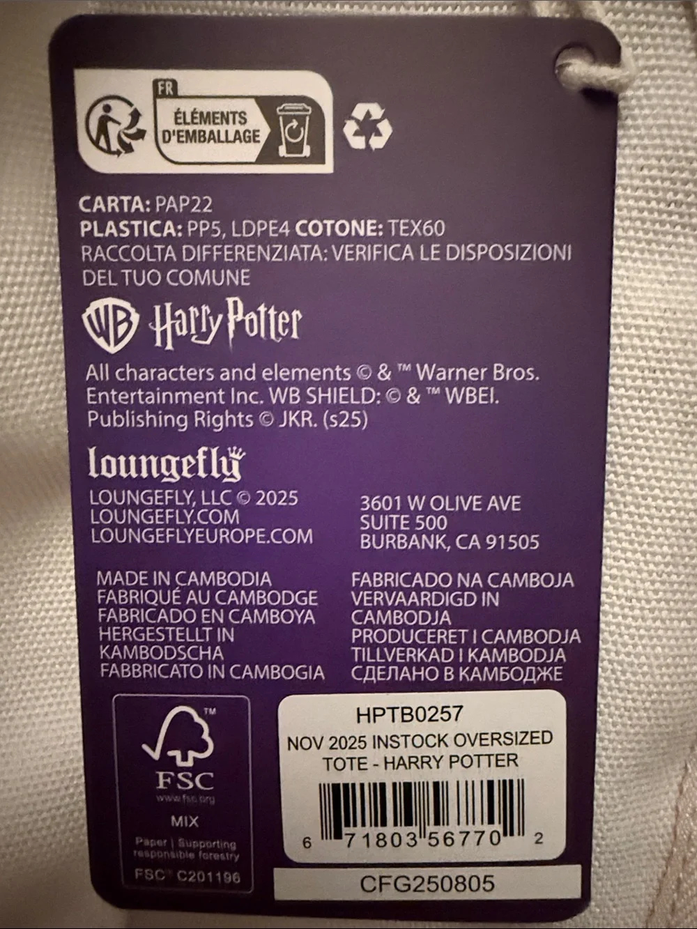Loungefly Hedwig Owl-Shaped Tote with Magical Mail Graphic BNWT